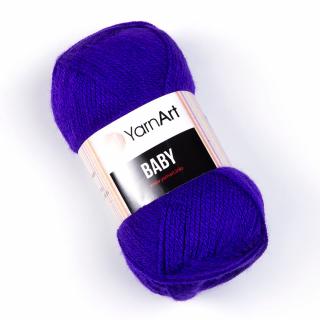 Yarnart Baby 203 fialová (50g/150m)