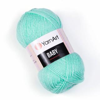 Yarnart Baby 623 mátová (50g/150m)