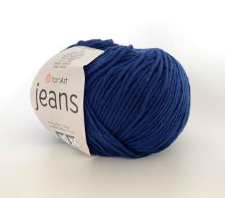 Yarnart Jeans 54 tmavě modrá (160m/50g)