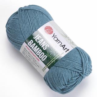 Yarnart Jeans Bamboo 121 šalvějově zelená (50g/150m)