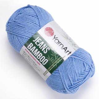 Yarnart Jeans Bamboo 122 modrá (50g/150m)