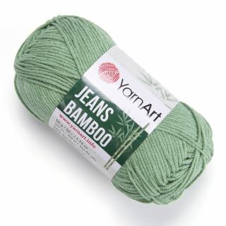 Yarnart Jeans Bamboo 138 zelená (50g/150m)