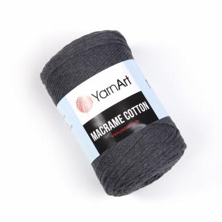 Yarnart Macrame Cotton 758 šedá tmavá (250g/225m)