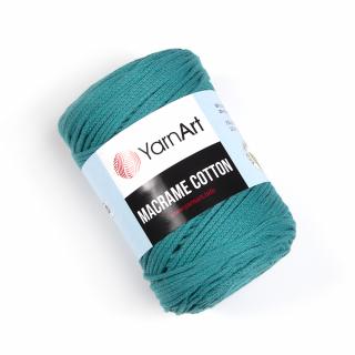 Yarnart Macrame Cotton 783 zelená smaragdová (250g/225m)