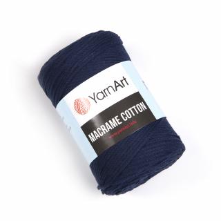 Yarnart Macrame Cotton 784 modrá tmavá (250g/225m)