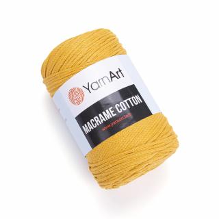 Yarnart Macrame Cotton 796 hořčicová (250g/225m)
