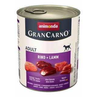 Animonda GRANCARNO konzerva  ADULT hovězí/jehněčí 800g