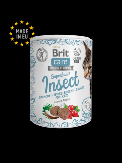 Brit Care Cat Snack Superfruits Insect 100 g