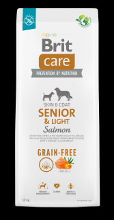 Brit Care Dog Grain-free Senior & Light, 12 kg New