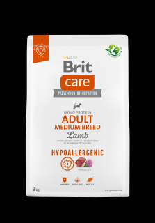 Brit Care Dog Hypoallergenic Adult Medium Breed, 3 kg