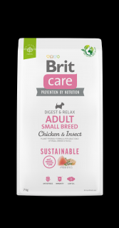 Brit Care Dog Sustainable Adult Small Breed, 7 kg