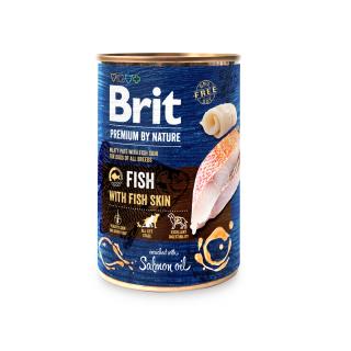 Brit Premium by Nature Cans Fish with Fish Skin 800 g