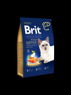 Brit Premium by Nature Cat. Adult Salmon, 1,5 kg