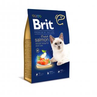 Brit Premium by Nature Cat. Adult Salmon, 8 kg