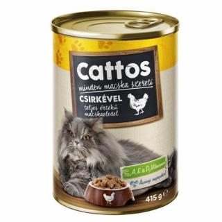 Cattos Cat konzerva Chicken 415g