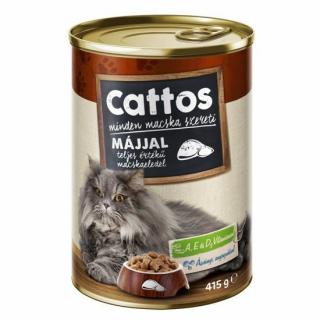 Cattos Cat konzerva Liver 415g