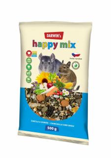 DARWIN's - NEW činčila & osmák HAPPY mix 500 g