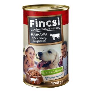 Fincsi Dog with Beef 1240g - 15376
