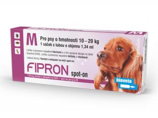 FIPRON Spot-On M 10-20kg 1x1,34ml pes