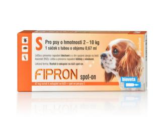 FIPRON Spot-On S  2-10kg 1x0,67ml pes