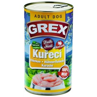 GRAND grex konzerva  pes Kuřecí 1280g
