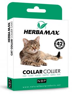 Herba Max Cat collar 42cm antiparazitní obojek kočky a psy malých plemen