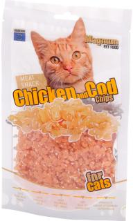 Magnum chicken & cod chips for cats 70g 16.015