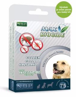 Max Biocide Collar BIG DOG antiparazitní obojek, pro Psa 75 cm !CZ! 13421