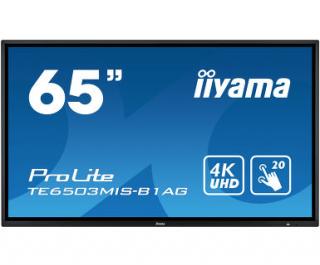 Interaktivní dotykový monitor IIYAMA TE 6503MIS-B1AG 65  (rozlišení 4K 3840 × 2160/20-dotek / vhodný pro prácu 24/7)