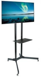 Mobilní stojan pro TV LCD / LED / Plazma 30 '' - 65 '', VESA, sklopný (Možnost nastavení výšky 100 - 150 cm)
