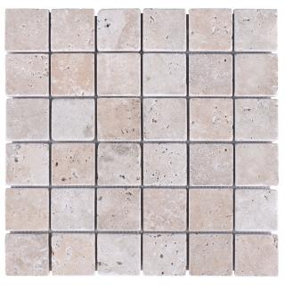 Mozaika Travertin Mix 30,5x30,5x1 cm