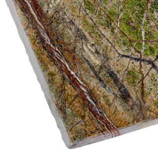 Mramor Rain Forest Green kartáčovaný 61x30,5x1 cm