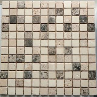Přírodní mozaika KRONOS MULTICOLOR 30,5 x 30,5 cm