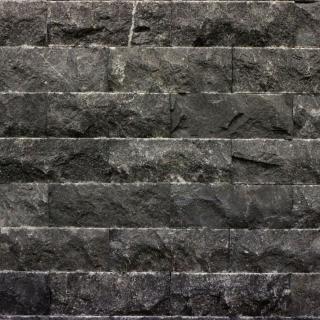 Přírodní obklad Černý mramor split face 20,3x7,5 cm