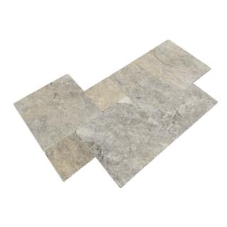 Travertin Silver bubnovaný 1,2cm Set 0,742 m2