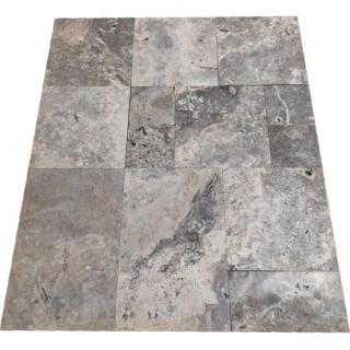 Travertin Silver bubnovaný 3cm Set 0,742 m2