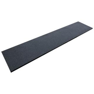 Žulová stupnice G695 Black Crystal opalovaná 150x33x2 cm