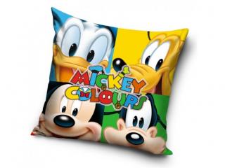 Povlak na polštářek Disney Gang (Dětský povlak na polštářek Disney Gang, je vyrobený ze 100% polyesteru a jeho rozměry jsou 40x40 cm. Povláček je opatřen zipovým zapínáním.)