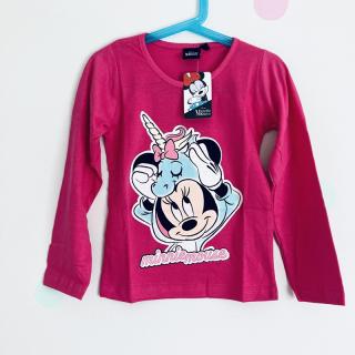 Triko Minnie vel. 98-116 (Triko dívčí Minnie Mouse růžové)