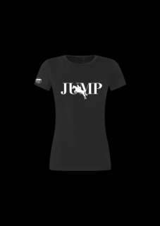 Tričko - JUMP  tričko s potiskem Barva: černá-bílé písmo, Velikost: M