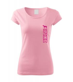 Tričko - Ride PINK Barva: Růžový - růžový potisk, Velikost: L