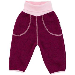 Dětské zimní kalhoty Oliver vel. 62 - Fuchsie (Dětské zimní kalhoty Oliver)