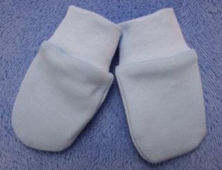 Kojenecké rukavičky bavlna vel. 56 - modré (Esito) (Kojenecké rukavičky bavlna (úplet) (Esito))