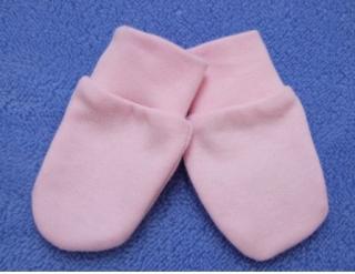 Kojenecké rukavičky bavlna vel. 68 - růžové (Esito) (Kojenecké rukavičky bavlna (úplet))