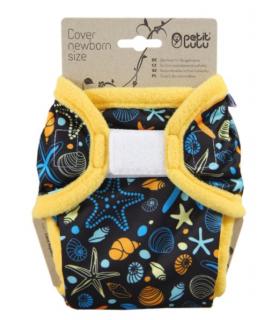 Novorozenecké svrchní kalhotky Petit Lulu - Poklady oceánu (Novorozenecké svrchní kalhotky Petit Lulu, suchý zip)