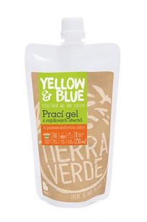 Prací gel z mýdl. ořechů 250 ml - s pomerančem (Prací gel z mýdlových ořechů 250 ml Tierra Verde s pomerančovou silicí)
