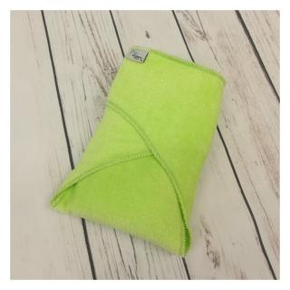 PUK® kalhotková plenka na snappi sponku By Veru - Zelená (Jednovelikostní kalhotková plenka z bambusového froté na zapínání na snapku By Veru)