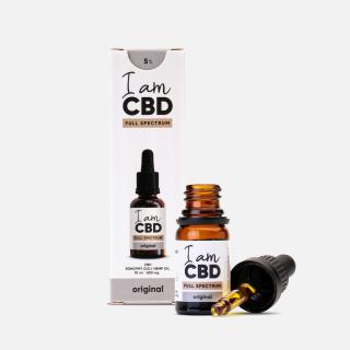 AKCE 1+1! Full Spectrum CBD konopný olej 5% 10 ml original