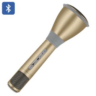 Karaoke mikrofon Eljet Advanced zlatý (buďte hvězdou)
