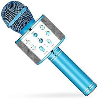 Karaoke mikrofon Eljet Globe Blue (buďte hvězdou)